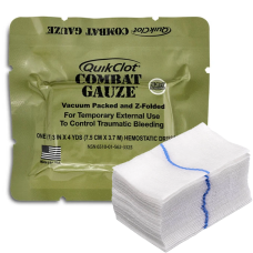 Гемостатический бинт QuikClot Combat Gauze Z-Folded