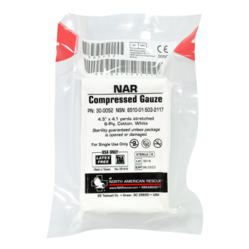 Бинт для тампонады NAR Compressed Gauze