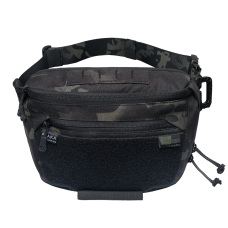 Сумка бананка Bastion XL розмір Multicam Black Usa (Чорна липучка)
