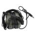 Активные защитные наушники Earmor M32 PLUS (FG) Olive с гарнитурой