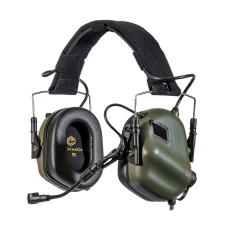 Активні захисні навушники Earmor M32 Plus (FG) Olive з гарнітурою