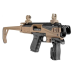Цілик складаний FAB Defense RBS на Picatinny Desert tan