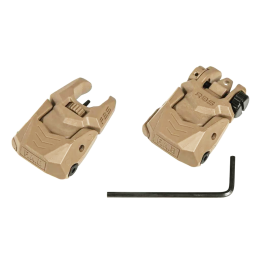 Мушка складана FAB Defense FBS Picatinny Coyote tan