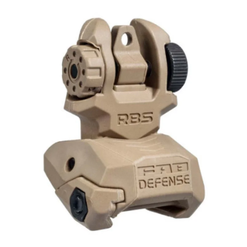 Цілик складаний FAB Defense RBS на Picatinny Desert tan