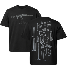 Футболка UARM АК-74 черный