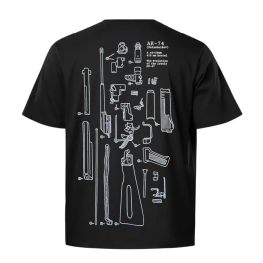 Футболка UARM АК-74 чорний