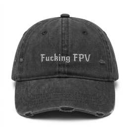 Кепка Fucking FPV сірий