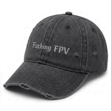 Кепка Fucking FPV серый