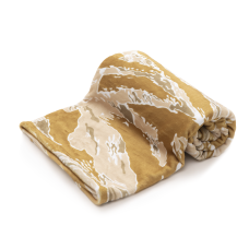 Ковдра флісова Norby Group, 160х180 см. Tigerstripe Desert