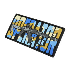 Патч ПВХ Operator AK Blue Camo 
