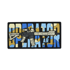 Патч ПВХ Operator AR Blue Camo