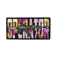 Патч ПВХ Operator AK Pink Camo