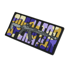Патч ПВХ Operator AK Purple Camo 