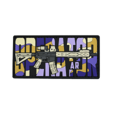Патч ПВХ Operator AR Purple Camo 