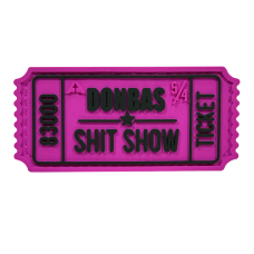 ПАТЧ БИЛЕТ DONBAS SHIT SHOW V2 PINK/BLACK