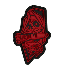 Патч пвх Death Delivery Red
