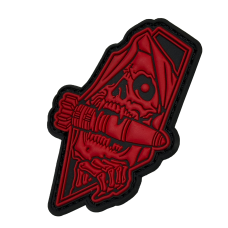 Патч пвх Death Delivery Red