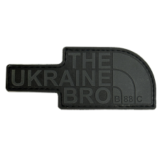 Патч THE UKRAINE BRO Grey 