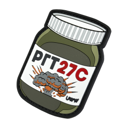 Патч ПВХ баночка ргт27с