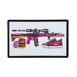 Патч ПВХ URBAN TACTICAL пончик pink
