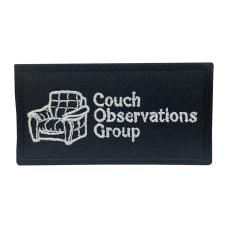 Патч “Couch Observations group” вышивка 