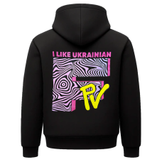 Худі I like Ukrainian Fpv чорний